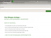 biogas-versicherungen.de Webseite Vorschau