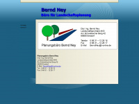 berndney.de Webseite Vorschau