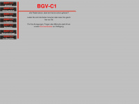 bgvc1.de Webseite Vorschau
