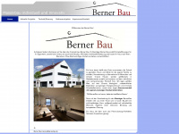 berner-bau.de Webseite Vorschau