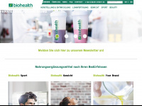 biohealth-int.com Webseite Vorschau