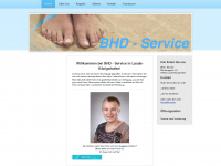 bhd-service.de Webseite Vorschau