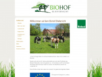 biohof-bliefernicht.de Webseite Vorschau
