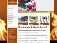 bernets-brennstoffe.de Webseite Vorschau