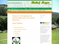 biohof-meyer.de Webseite Vorschau