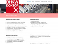 bhkw-doktor.de Webseite Vorschau