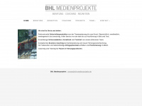 bhl-medienprojekte.de Webseite Vorschau