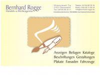 bernhard-rogge.de Webseite Vorschau