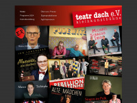 teatr-dach.de Webseite Vorschau