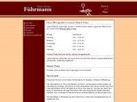 partyservice-fuehrmann.de Webseite Vorschau