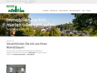 becker-immobilien-gmbh.de Webseite Vorschau