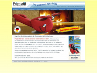 primofit.de Webseite Vorschau