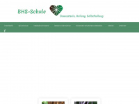 bhs-schule.de Webseite Vorschau