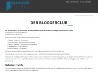 bloggerclub.de Webseite Vorschau