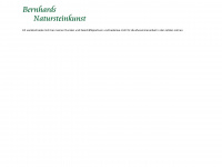 bernhards-natursteinkunst.de Webseite Vorschau