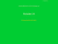 bioladen24.de Webseite Vorschau