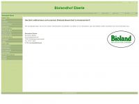 biolandhof-eberle.de Webseite Vorschau