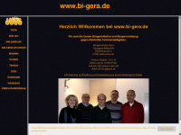 bi-gera.de Webseite Vorschau