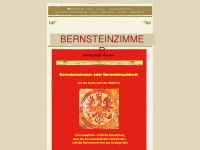 bernsteincabinett.de Webseite Vorschau
