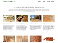 biomaderas.com Webseite Vorschau