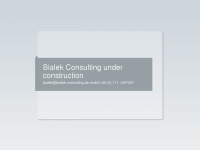 bialek-consulting.de Webseite Vorschau