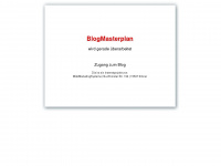 blogmasterplan.de Webseite Vorschau