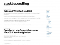 blogofstacktracer.wordpress.com Webseite Vorschau