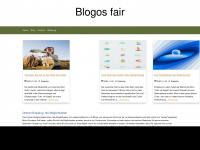 blogos-fair.de Webseite Vorschau