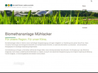 biomethan-muehlacker.de Webseite Vorschau