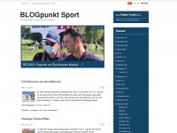 blogpunktsport.wordpress.com Webseite Vorschau