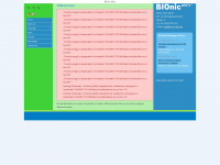 bionic-aktiv.de Webseite Vorschau