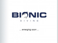 bionic-diving.de Webseite Vorschau