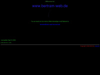 bertram-web.de Webseite Vorschau