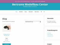 bertrams-modellbau-center.de Webseite Vorschau
