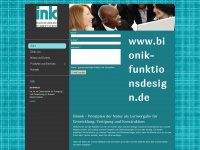 bionik-funktionsdesign.de Webseite Vorschau