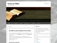 bibeltreu.de Webseite Vorschau