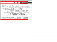 blome-elektrotechnik.de Thumbnail