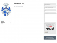blomeyer-ev.de Webseite Vorschau