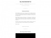 blondinenwitz.wordpress.com Webseite Vorschau