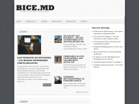 bice.md Webseite Vorschau