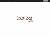 bichler-scholz.de Webseite Vorschau