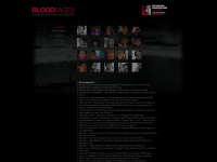 bloodfaces.de Webseite Vorschau