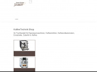 kaffeetechnik-shop.de Webseite Vorschau