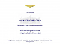 hanomag-museum.de Webseite Vorschau