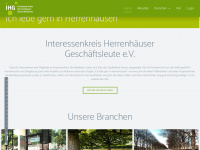 herrenhausen-online.de Webseite Vorschau