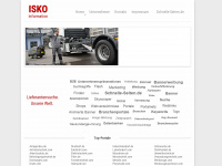 isko.info Webseite Vorschau