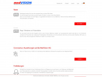 medvision.de Webseite Vorschau