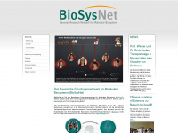 biosysnet.de Webseite Vorschau