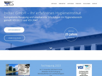 biotec-gmbh.com Webseite Vorschau