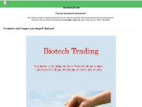 biotech24.de Webseite Vorschau